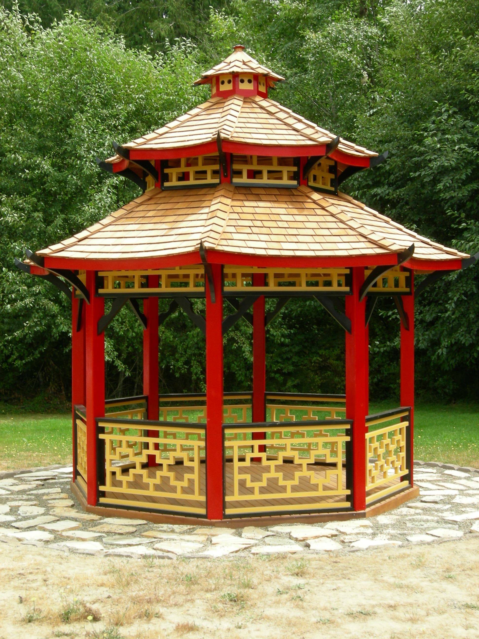 20 Japanese Garden Gazebo Ideas To Try This Year | SharonSable