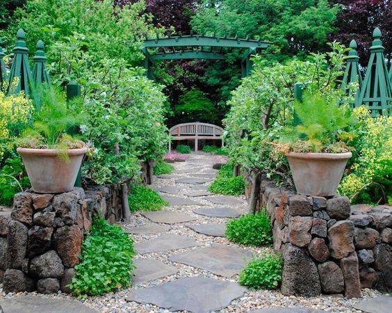 Garden Design Formal Focal Points