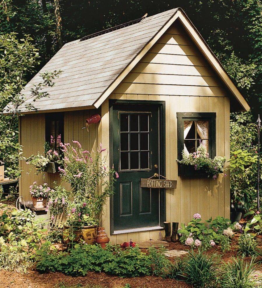 20 Small Cottage Garden Shed Ideas You Should Check | SharonSable