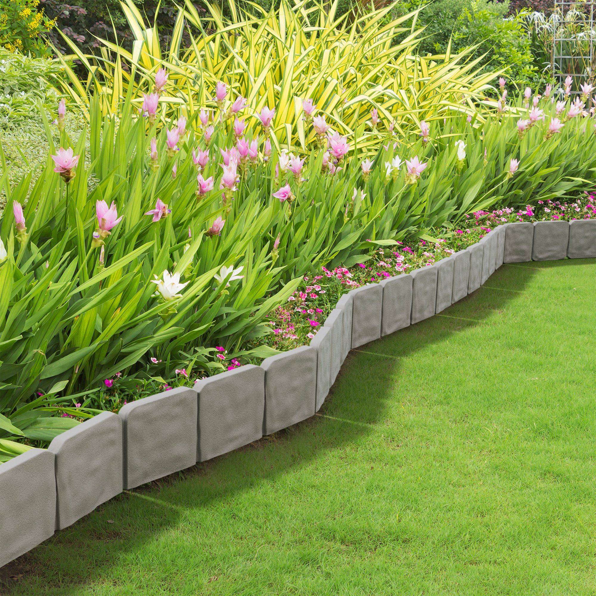 20 Flower Garden Stone Borders Ideas Worth a Look | SharonSable