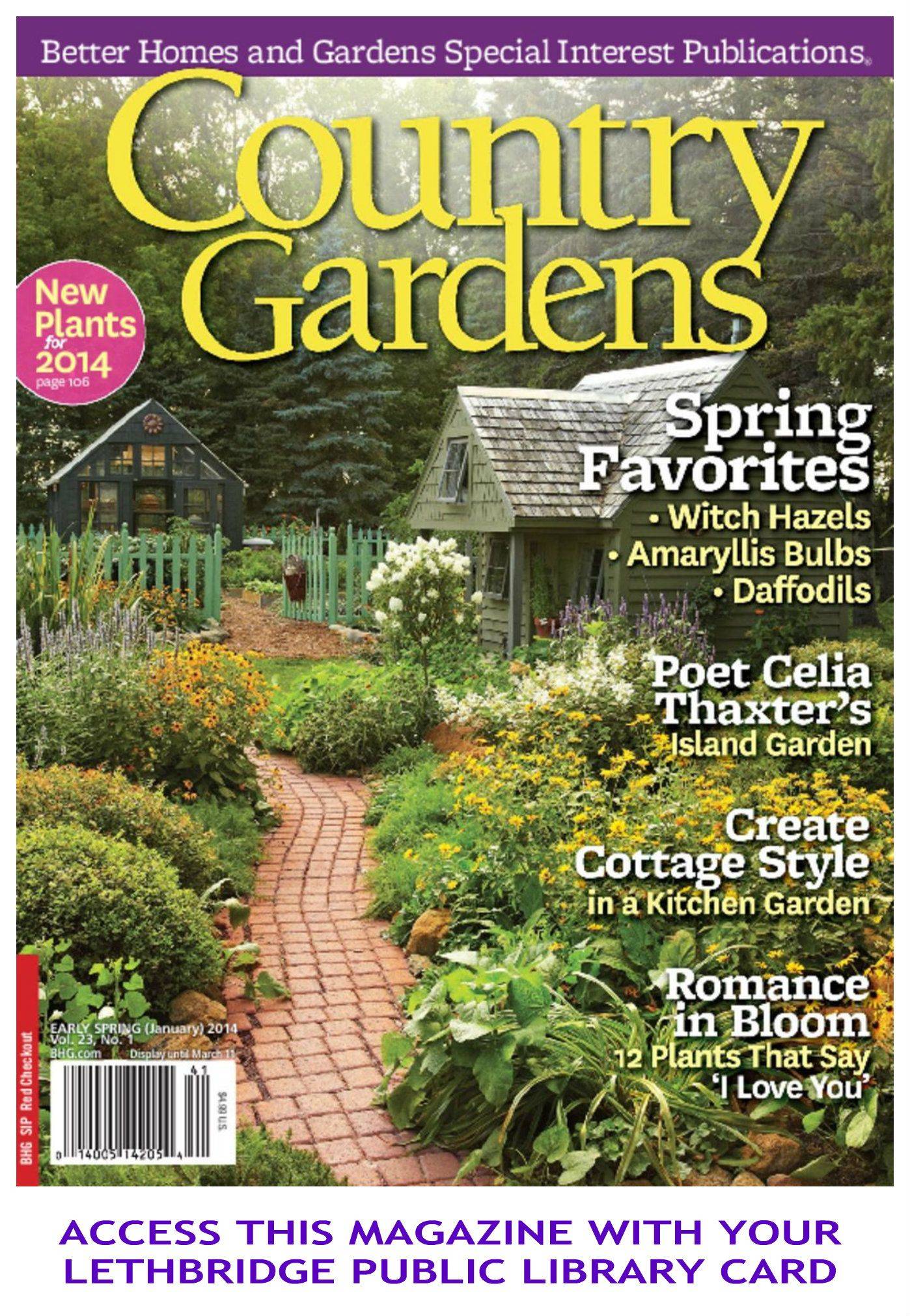 16 Country Garden Magazine Ideas You Cannot Miss | SharonSable