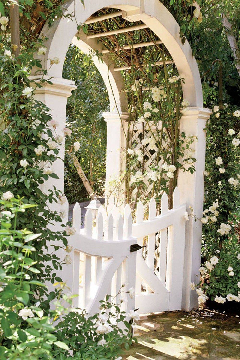 24 Cottage Garden Gate Design Ideas To Consider | SharonSable