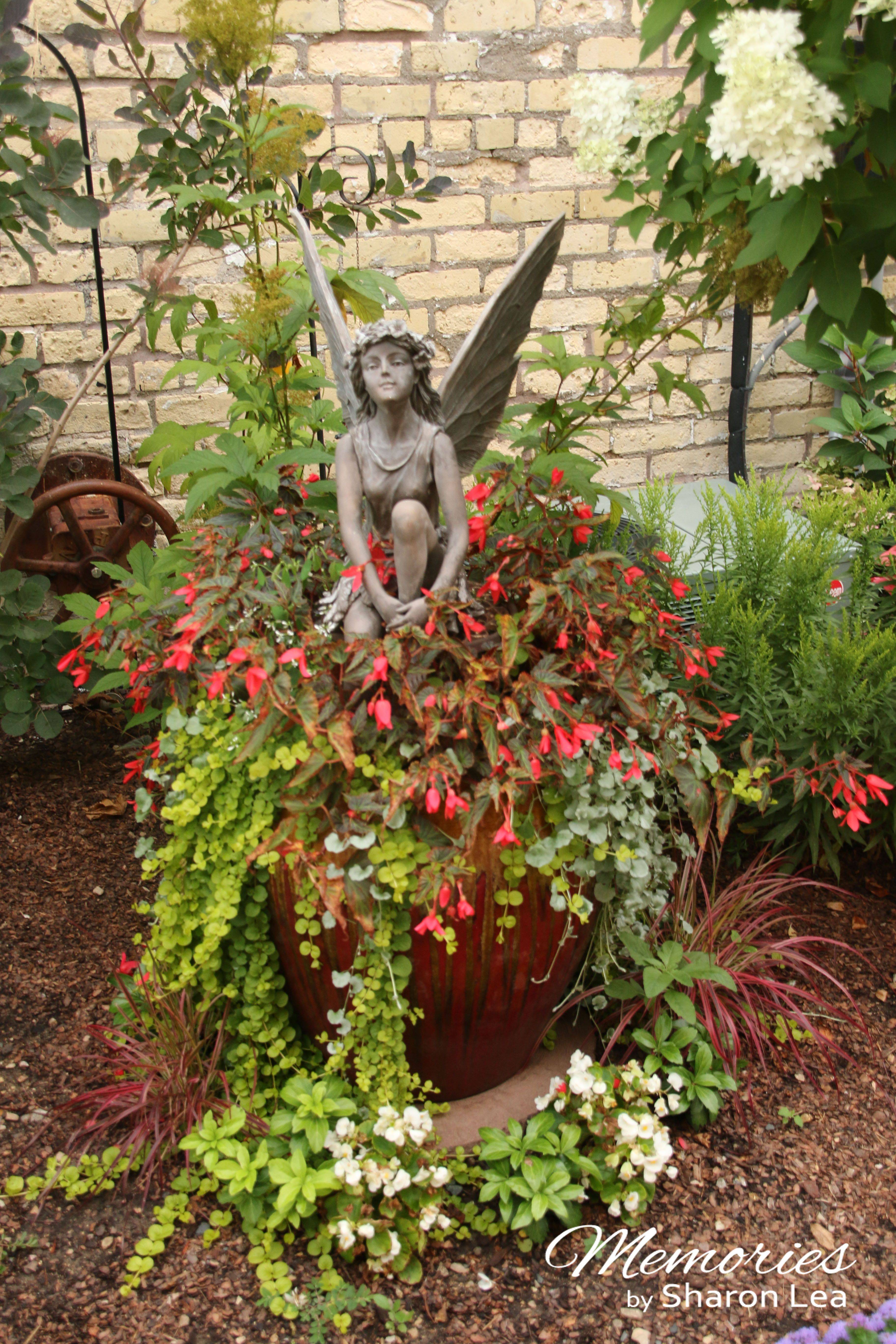 Concrete Fairy Garden Statue Fiona