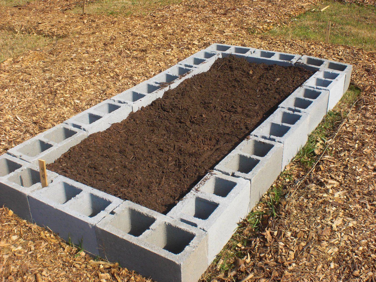 22 Cement Block Garden Bed Ideas Worth to Check | SharonSable