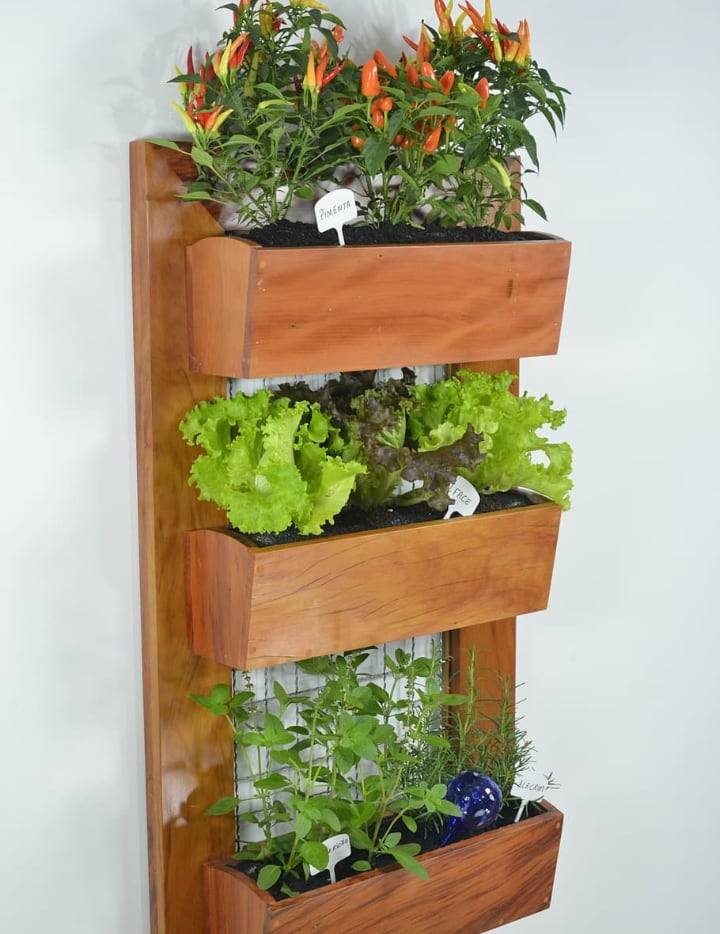 A Bottle Tower Garden Organize