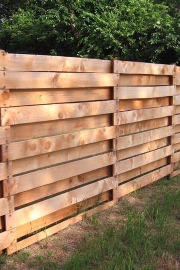 21 DIY Wood Garden Fence Ideas You Should Look SharonSable   70  Simple Cheap Diy Privacy Fence Design Ideas Page 41 Of 71 7479 