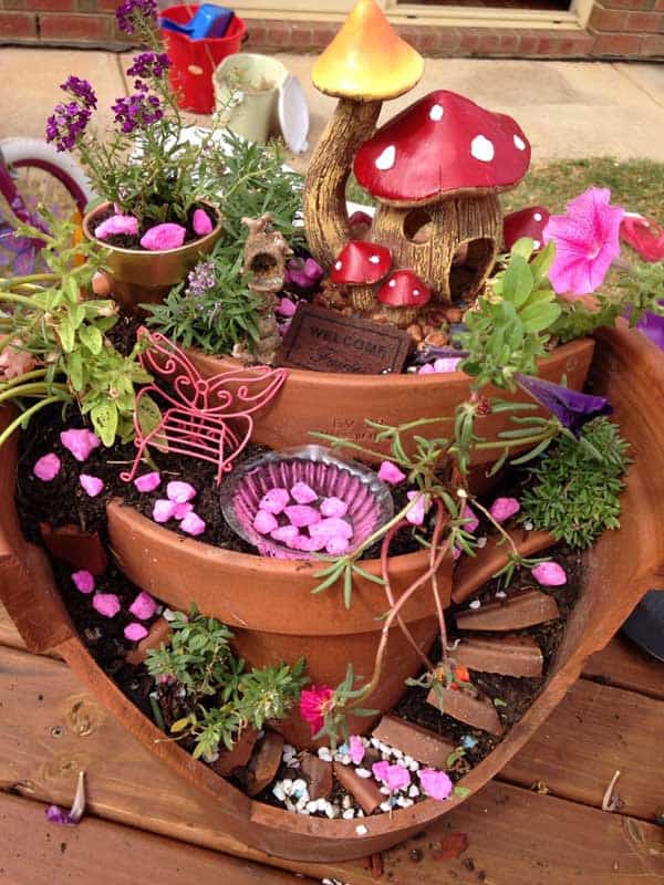 11 Hanging Fairy Garden Ideas You Gonna Love Sharonsable