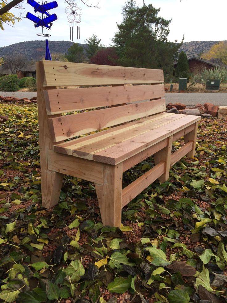 23 DIY Wooden Garden Bench Ideas You Cannot Miss | SharonSable