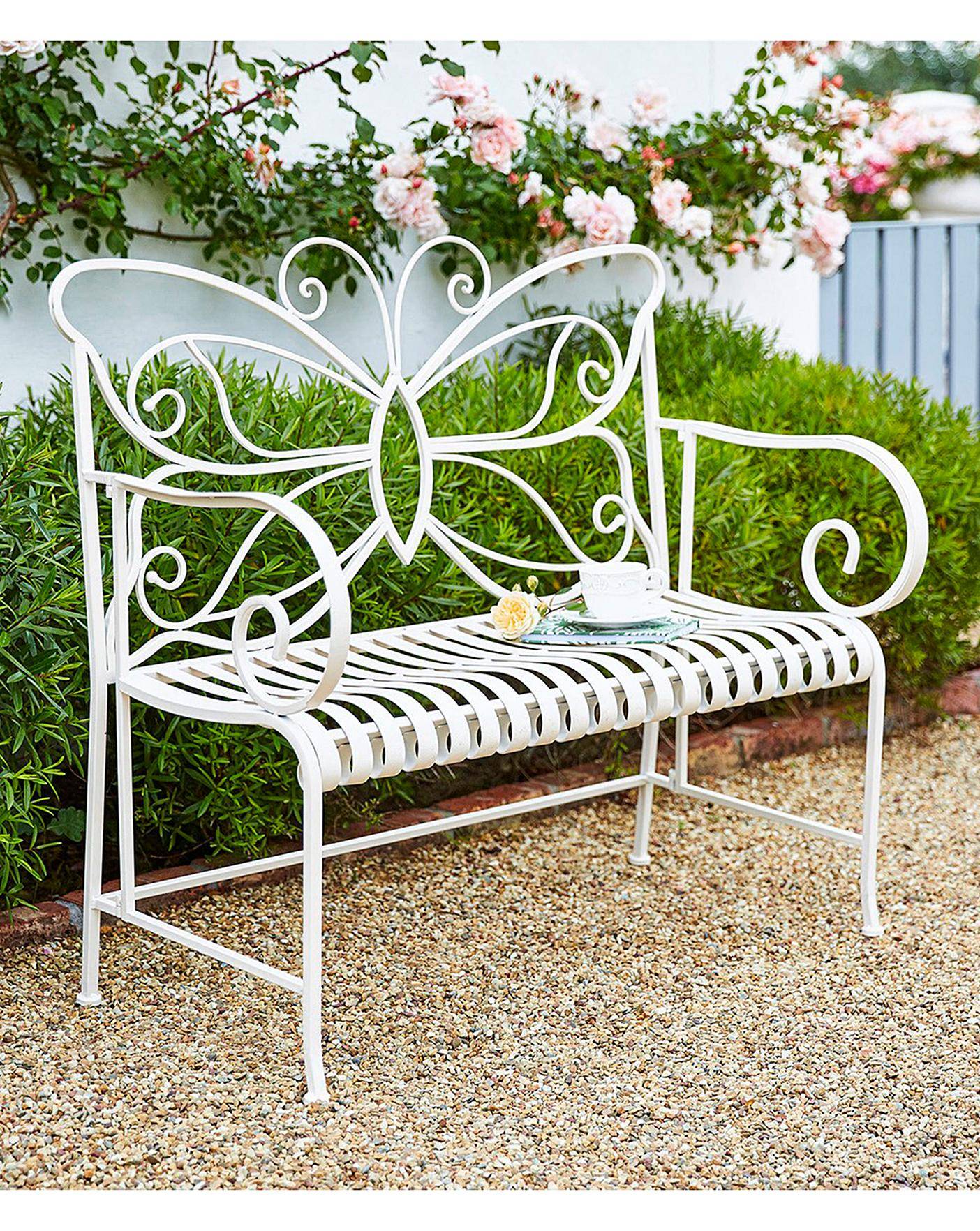 20 Butterfly Garden Bench Ideas You Must Look | SharonSable