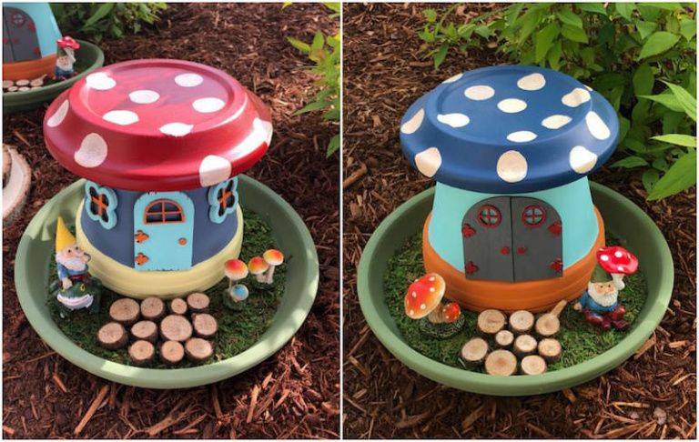 Diy Broken Clay Pot Fairy House Recipe