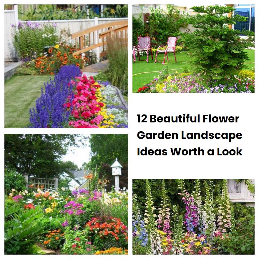 12 Beautiful Flower Garden Landscape Ideas Worth a Look | SharonSable