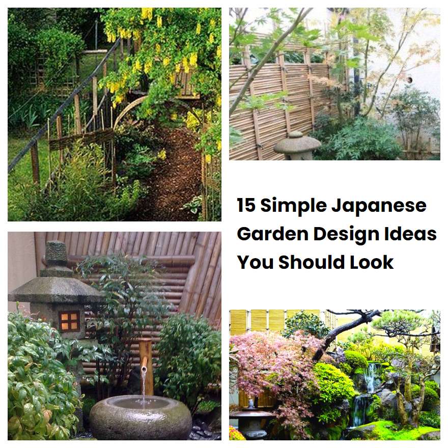 15 Simple Japanese Garden Design Ideas You Should Look | SharonSable