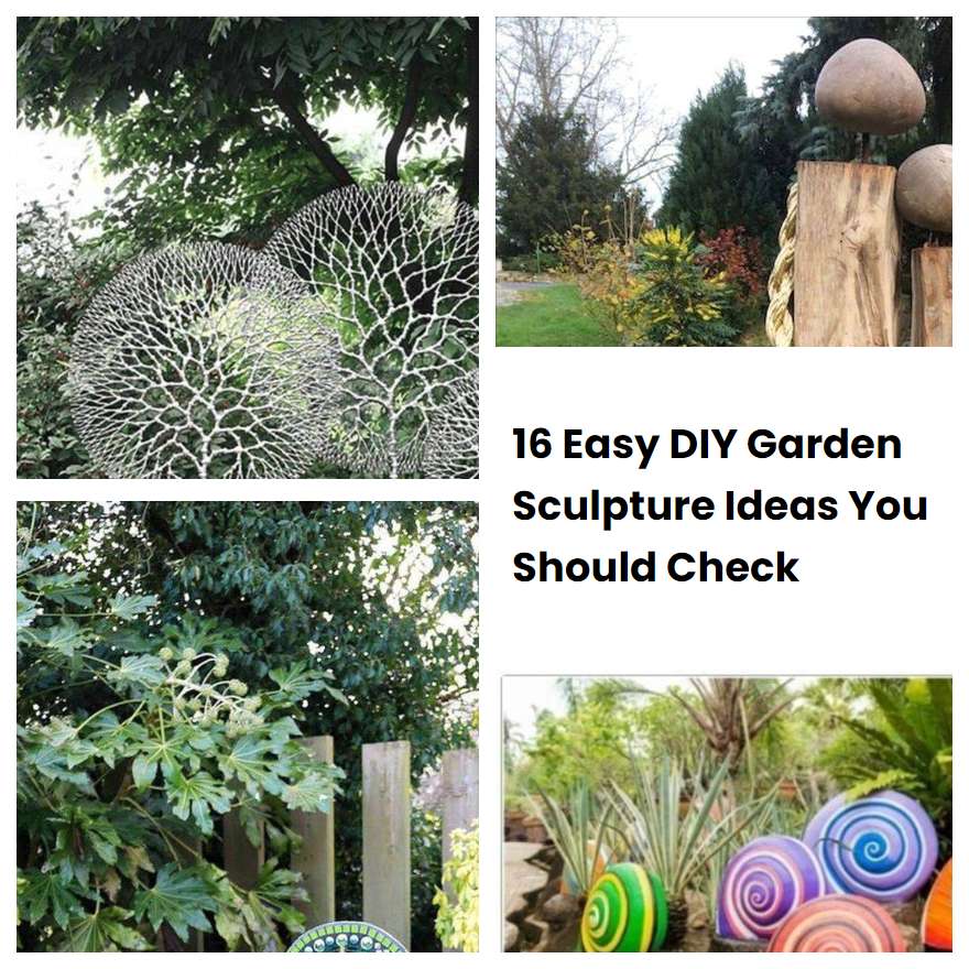 16 Easy DIY Garden Sculpture Ideas You Should Check SharonSable