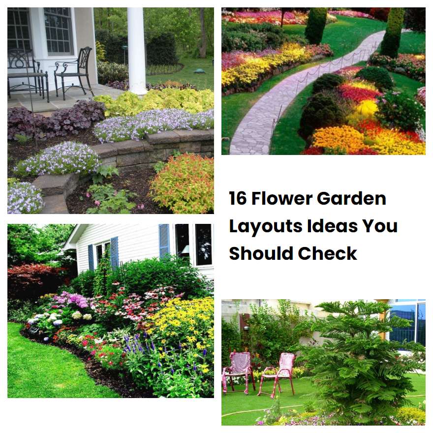 16 Flower Garden Layouts Ideas You Should Check | SharonSable