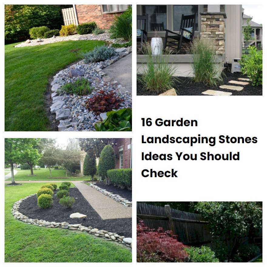 16 Garden Landscaping Stones Ideas You Should Check Sharonsable