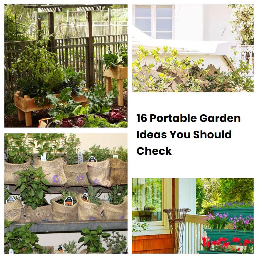 16 Portable Garden Ideas You Should Check Sharonsable