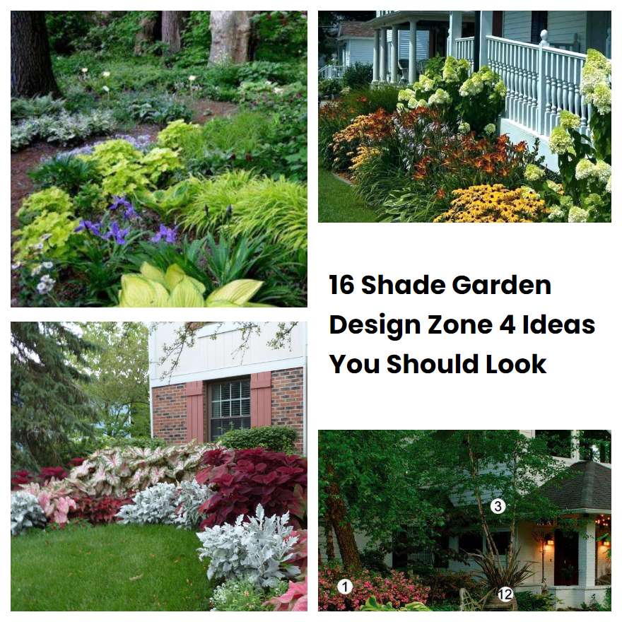 16 Shade Garden Design Zone 4 Ideas You Should Look | SharonSable