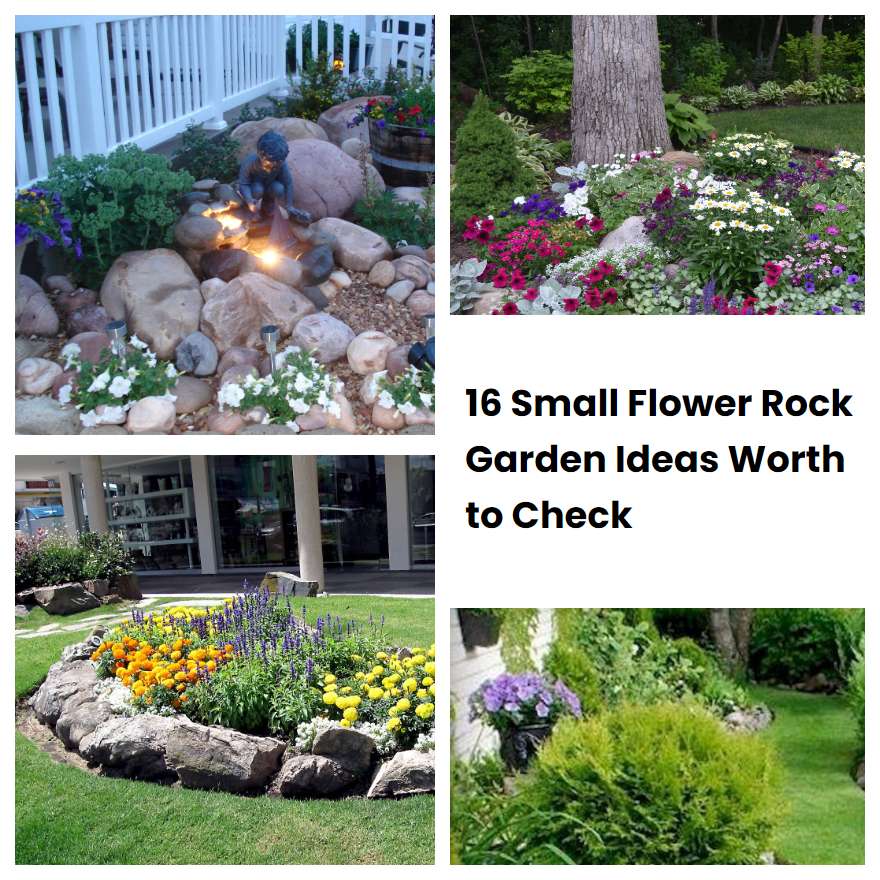 16 Small Flower Rock Garden Ideas Worth to Check | SharonSable