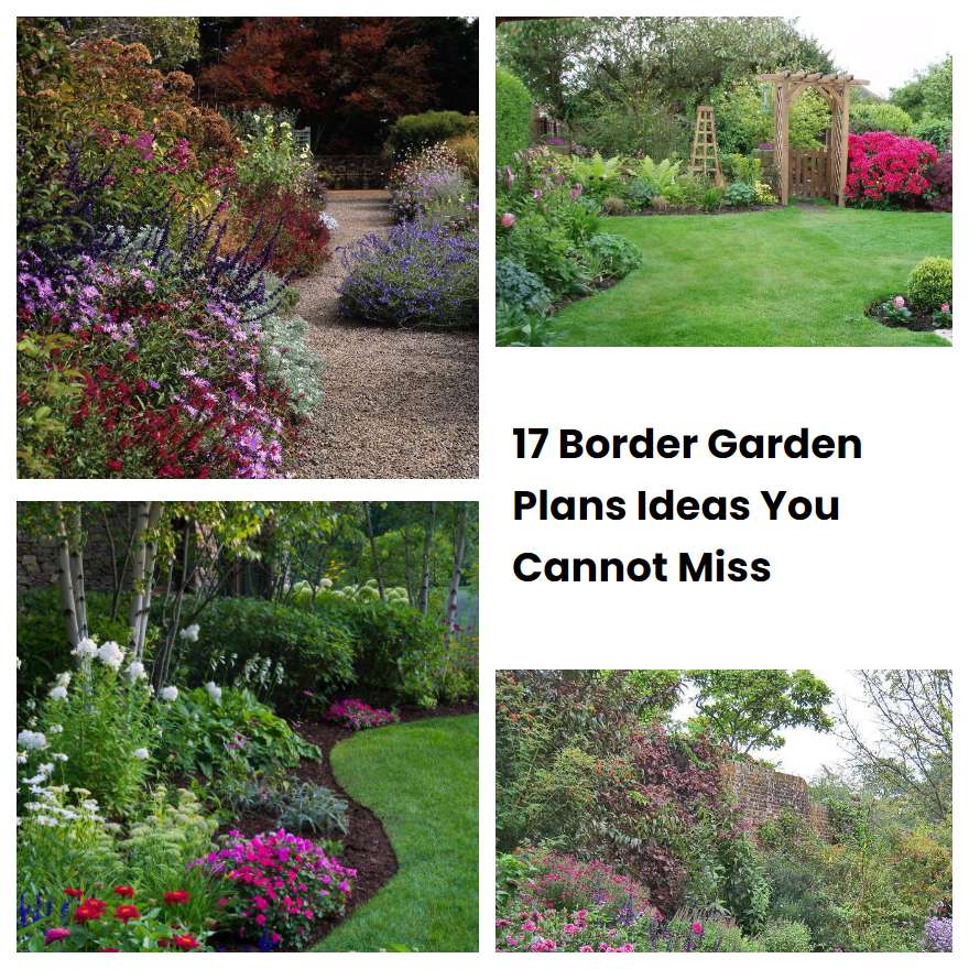 17 Border Garden Plans Ideas You Cannot Miss Sharonsable