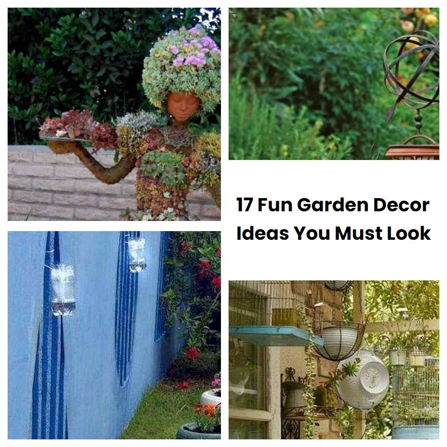 17 Fun Garden Decor Ideas You Must Look | SharonSable