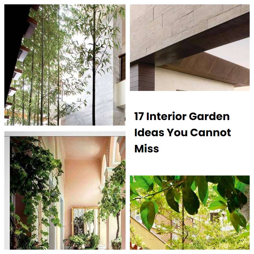 17 Interior Garden Ideas You Cannot Miss | SharonSable