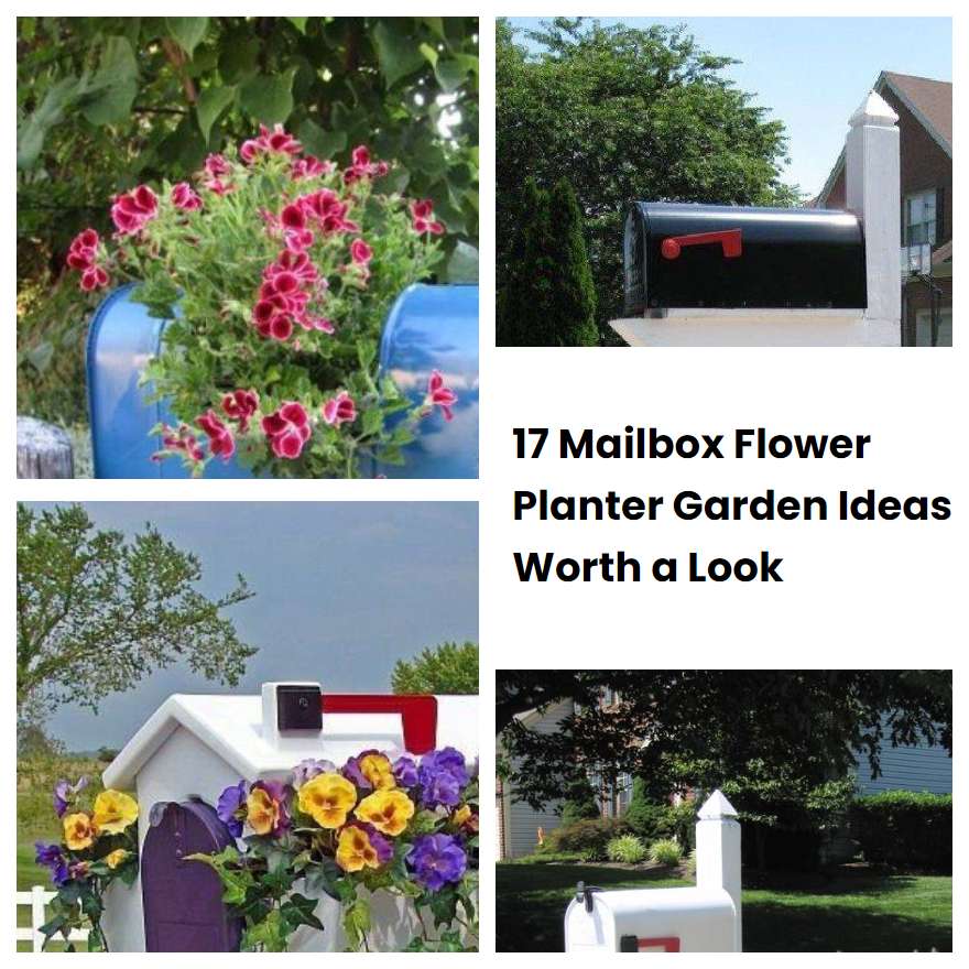 17 Mailbox Flower Planter Garden Ideas Worth a Look SharonSable