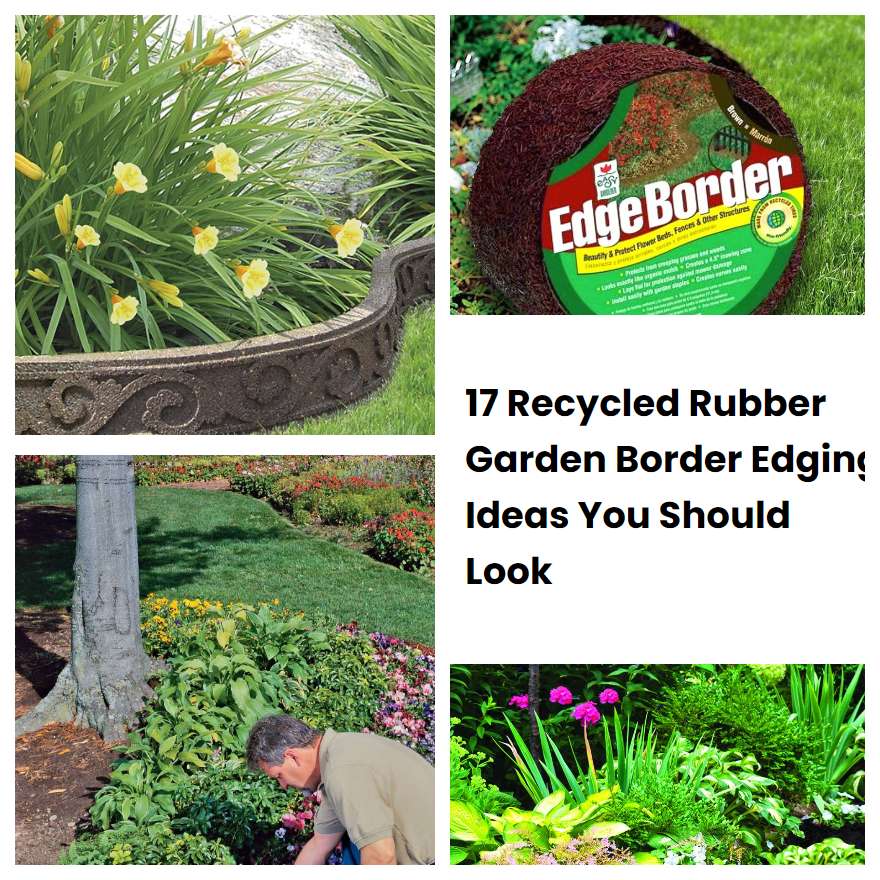 17 Recycled Rubber Garden Border Edging Ideas You Should Look ...