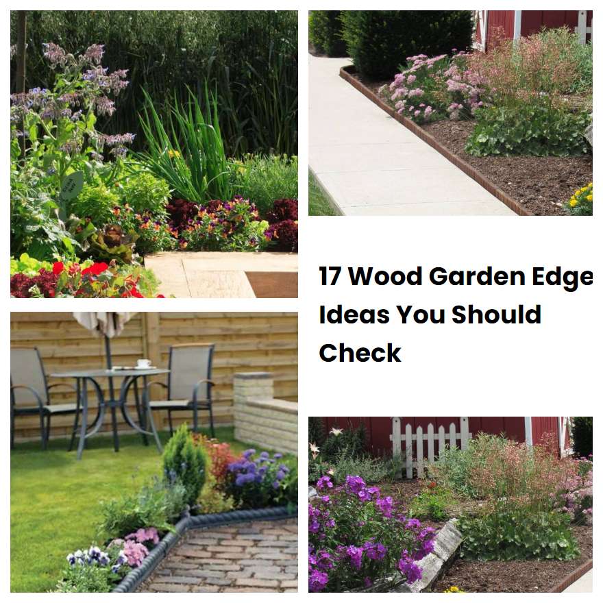 17 Wood Garden Edge Ideas You Should Check | SharonSable