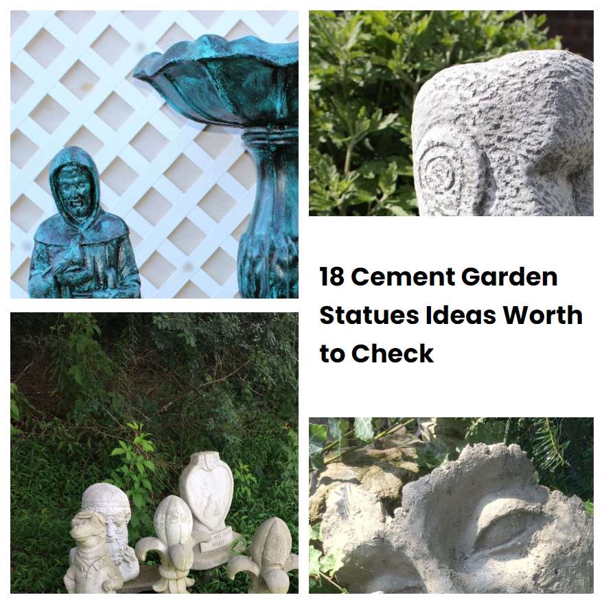 18 Cement Garden Statues Ideas Worth to Check SharonSable