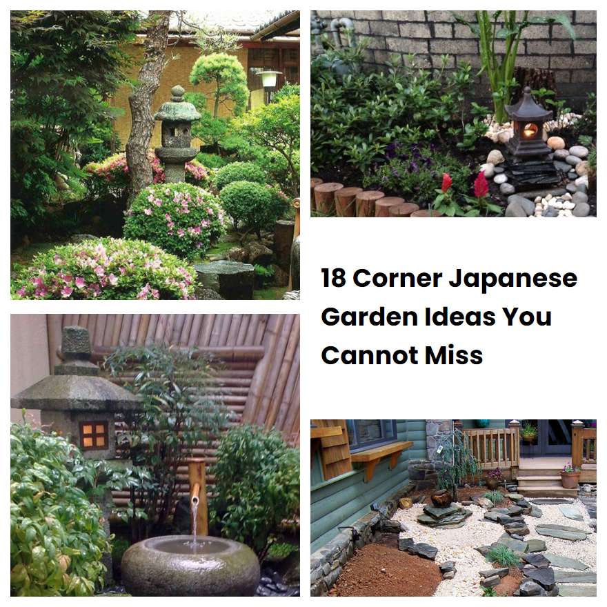 18 Corner Japanese Garden Ideas You Cannot Miss | SharonSable