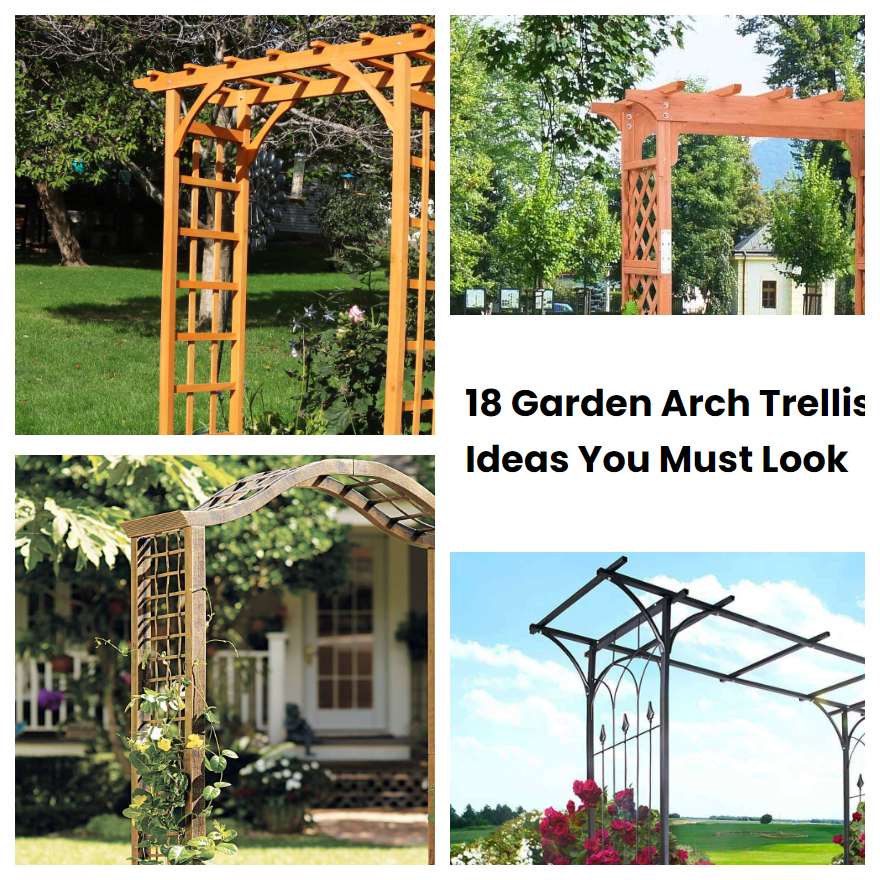 18 Garden Arch Trellis Ideas You Must Look SharonSable