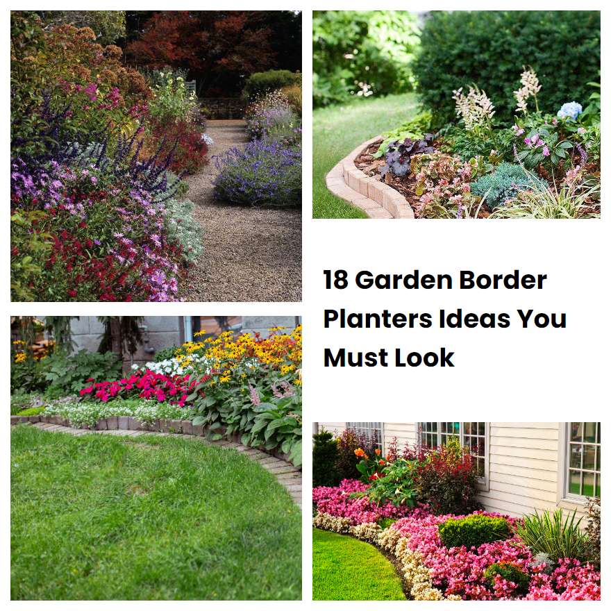 18 Garden Border Planters Ideas You Must Look | SharonSable