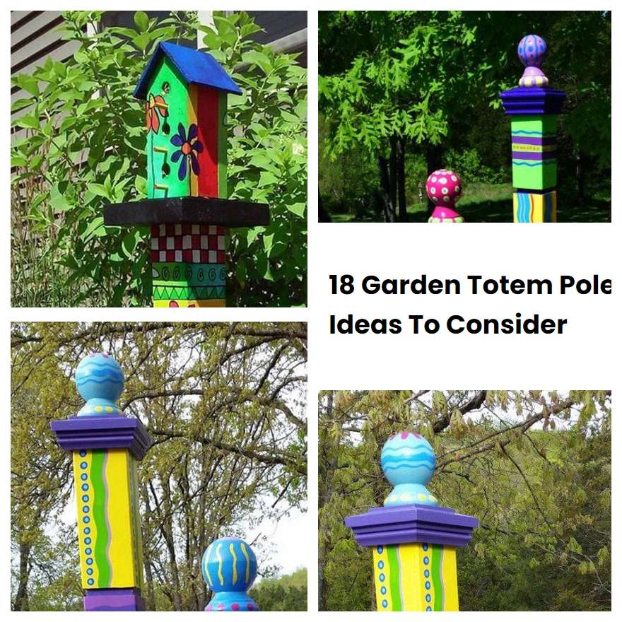 18 Garden Totem Pole Ideas To Consider | SharonSable