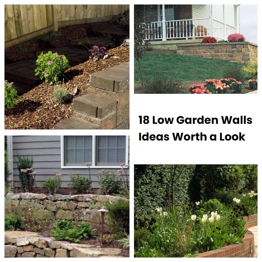 18 Low Garden Walls Ideas Worth a Look