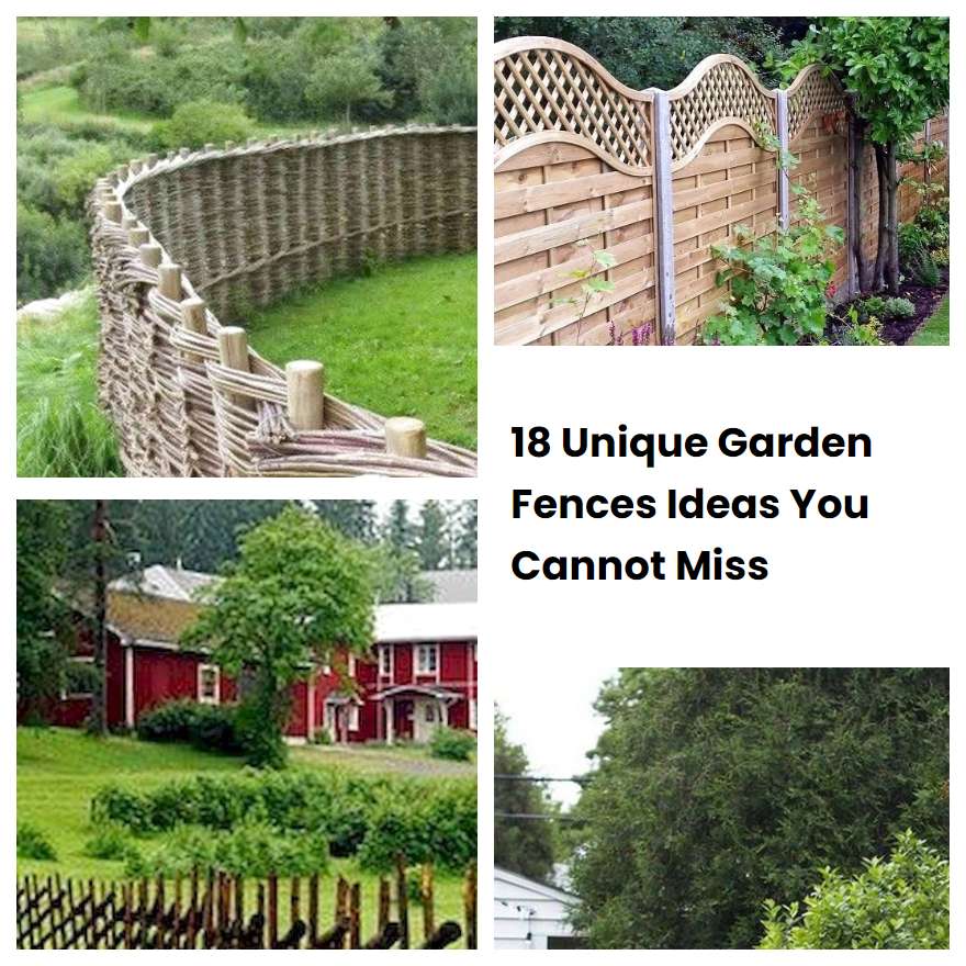 18 Unique Garden Fences Ideas You Cannot Miss Sharonsable 1195