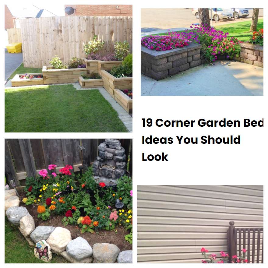 19 Corner Garden Bed Ideas You Should Look | SharonSable