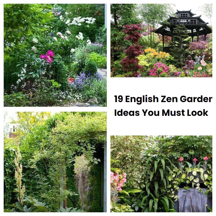 19 English Zen Garden Ideas You Must Look | SharonSable