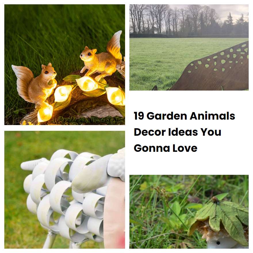 19 Garden Animals Decor Ideas You Gonna Love | SharonSable