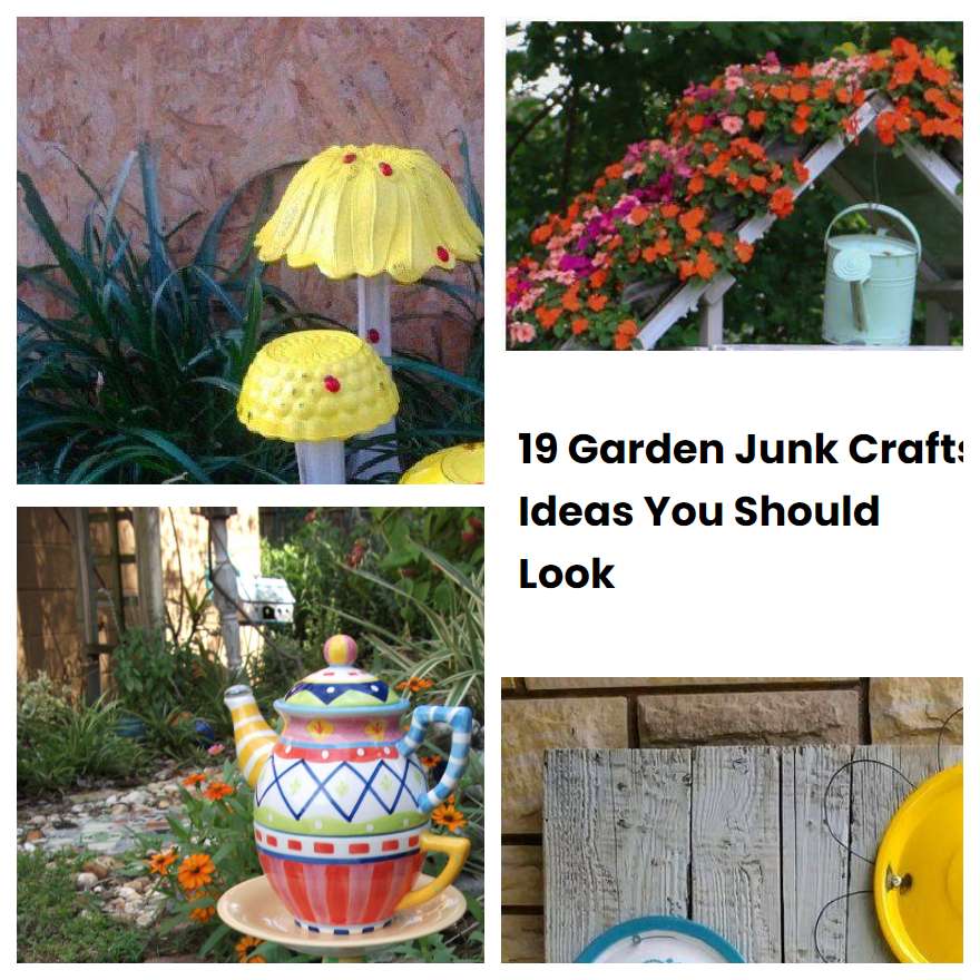 19 Garden Junk Crafts Ideas You Should Look | SharonSable