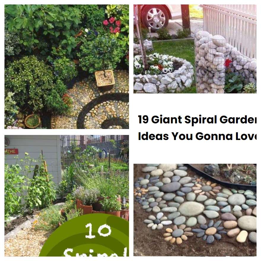 19 Giant Spiral Garden Ideas You Gonna Love | SharonSable