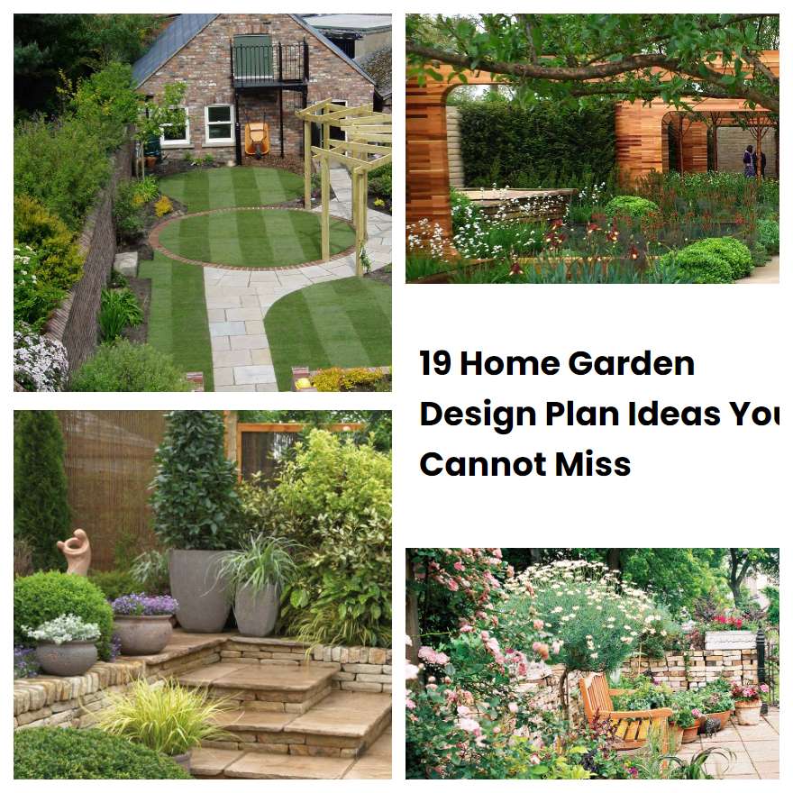 19 Home Garden Design Plan Ideas You Cannot Miss | SharonSable