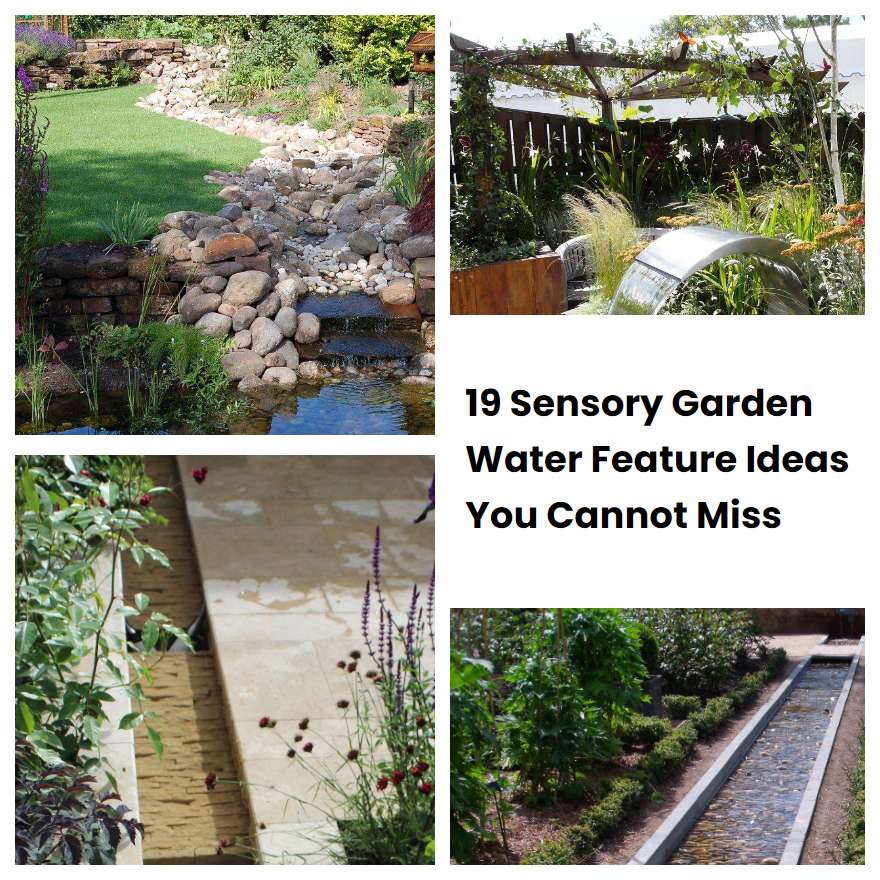 19 Sensory Garden Water Feature Ideas You Cannot Miss | SharonSable