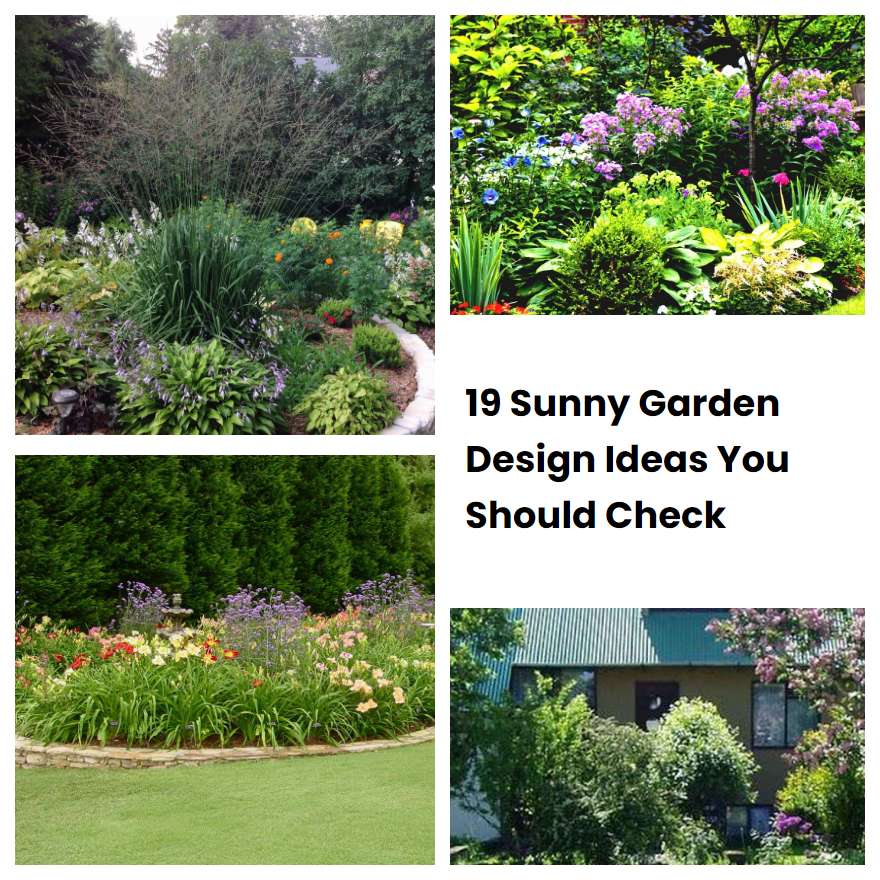 19 Sunny Garden Design Ideas You Should Check | SharonSable