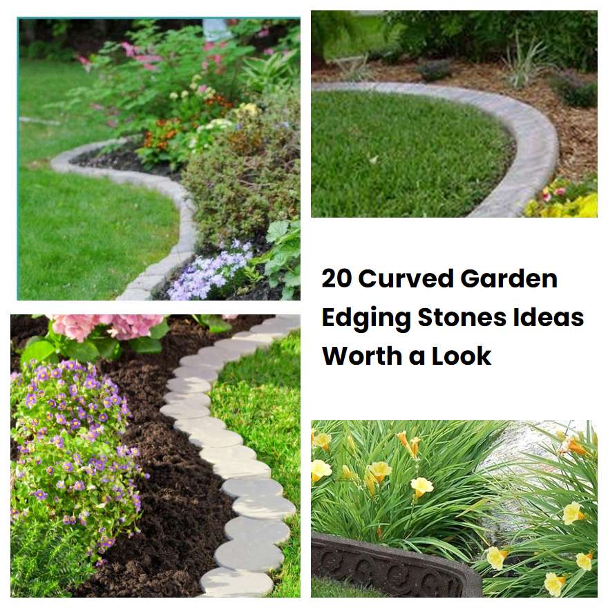 20 Curved Garden Edging Stones Ideas Worth A Look Sharonsable