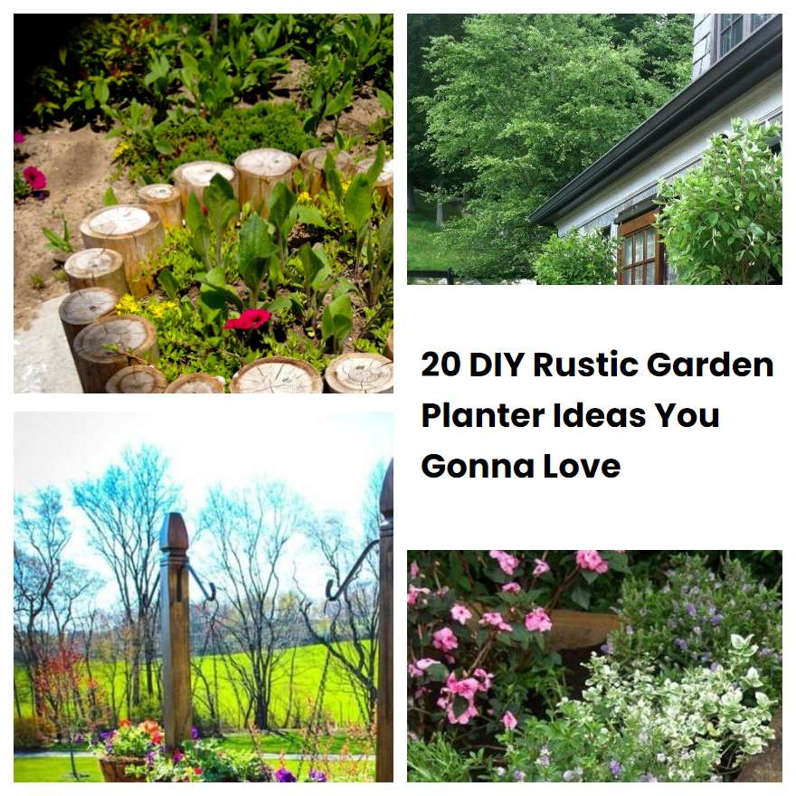 20 Diy Rustic Garden Planter Ideas You Gonna Love Sharonsable