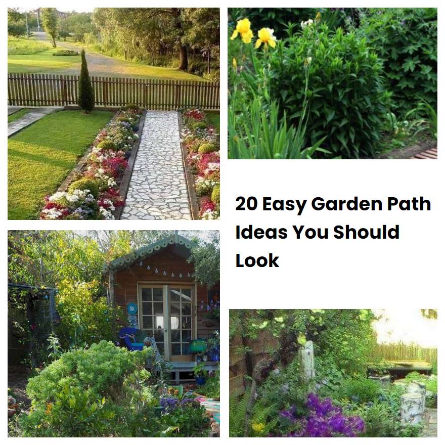 20 Easy Garden Path Ideas You Should Look | SharonSable