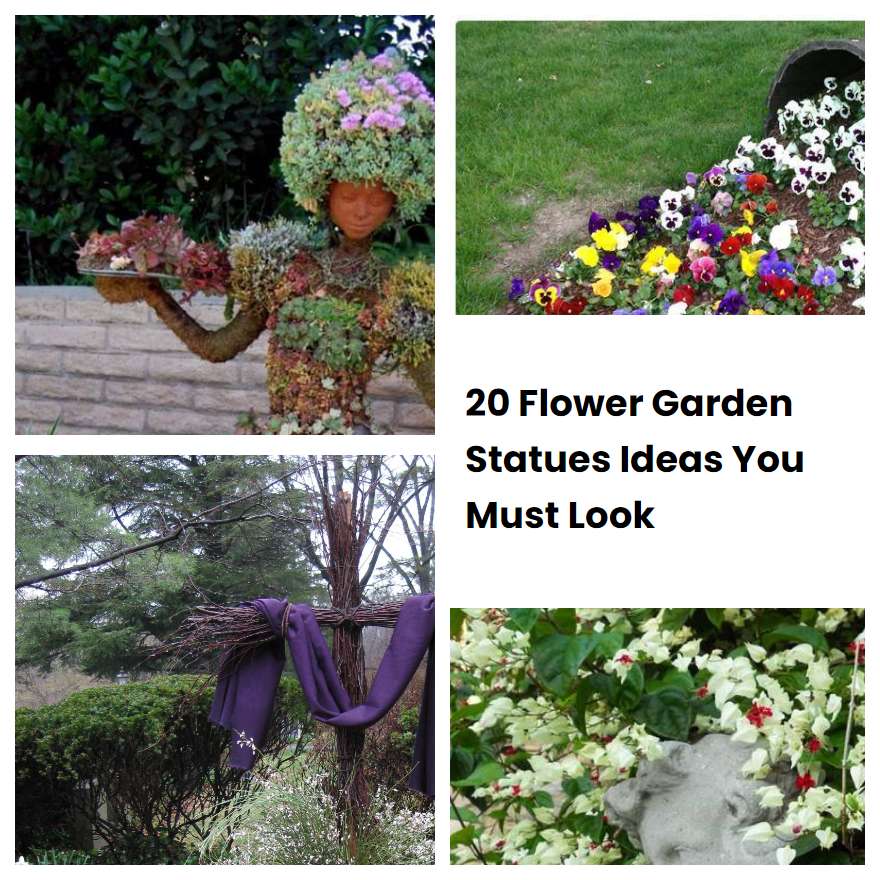 20 Flower Garden Statues Ideas You Must Look