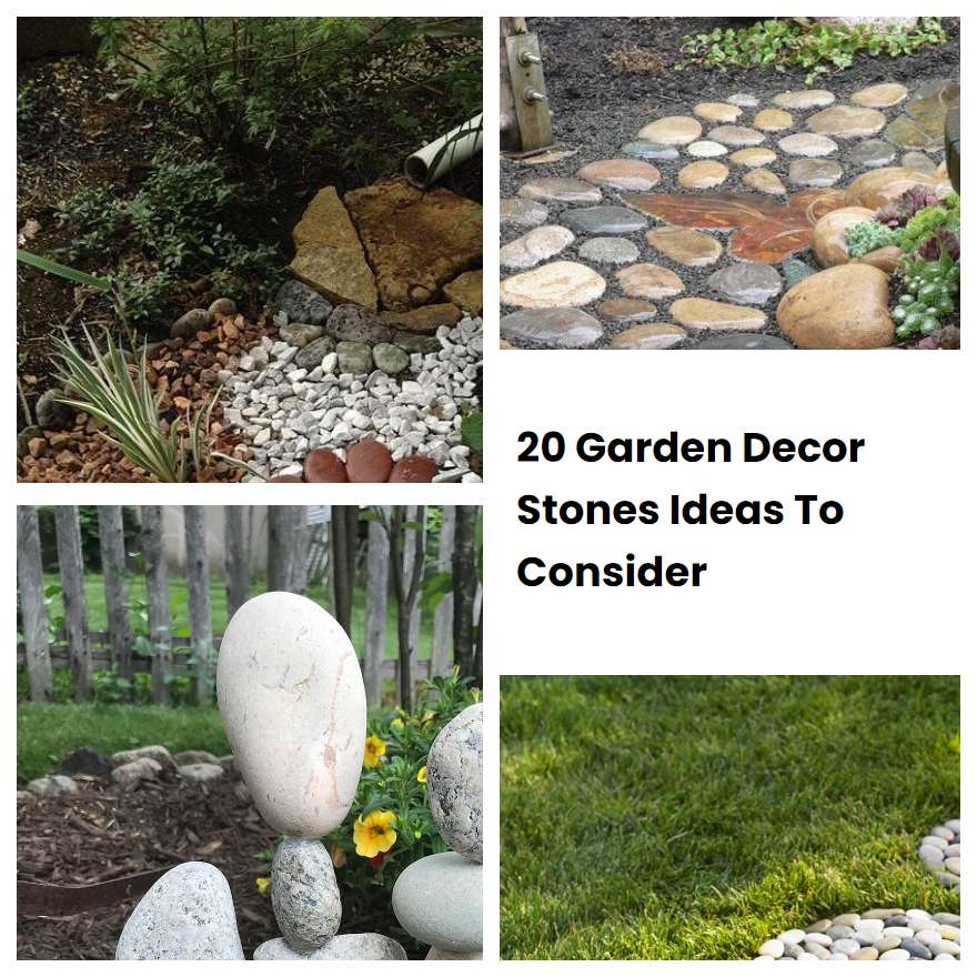 20 Garden Decor Stones Ideas To Consider | SharonSable