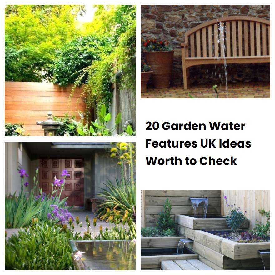 20 Garden Water Features UK Ideas Worth to Check SharonSable