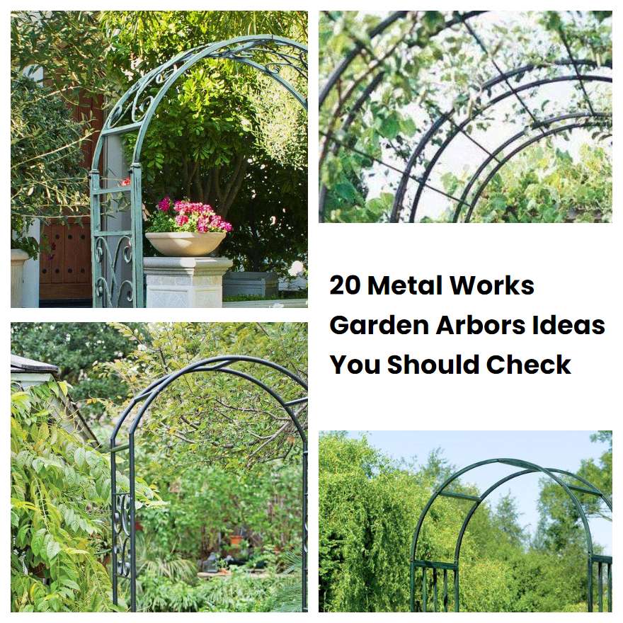 20 Metal Works Garden Arbors Ideas You Should Check | SharonSable